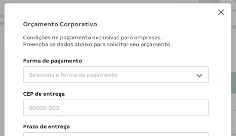 Para empresas - Passo 6